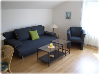 Sitzecke im Wohnzimmer