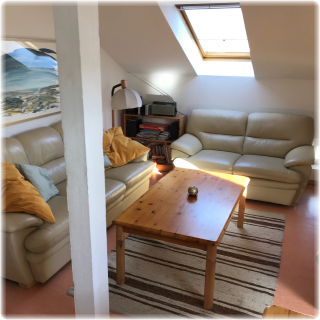 Sitzecke im Wohnzimmer